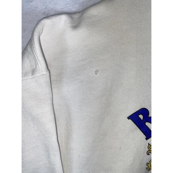 VTG Brownings Tavern Sweatshirt Mens XL Beer Lager Thrashed Crewneck 90s 1992 - Picture 6 of 16